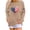 Khaki-16, variant on Cavosen Womens Casual Tops Long Sleeve Crew Neck Stars Stripes Patriotic Tee 250 Years Red White and Blue Graphic Shirt Summer Loose Tops
