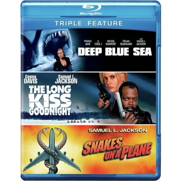 Deep Blue Sea / The Long Kiss Goodnight / Snakes on a Plane