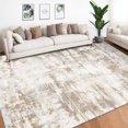 thumbnail image 3 of Alfombra Yidanamy Soft Fluffy para sala de estar, 200 x 300 cm, color beige, 3 of 7