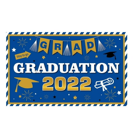 

PRINxy Banners Clearance 2022 Graduation Season Banner Ceremony Party Decoration Wall Bra Hanging Flag Graduation Season Background Cloth Banner Party