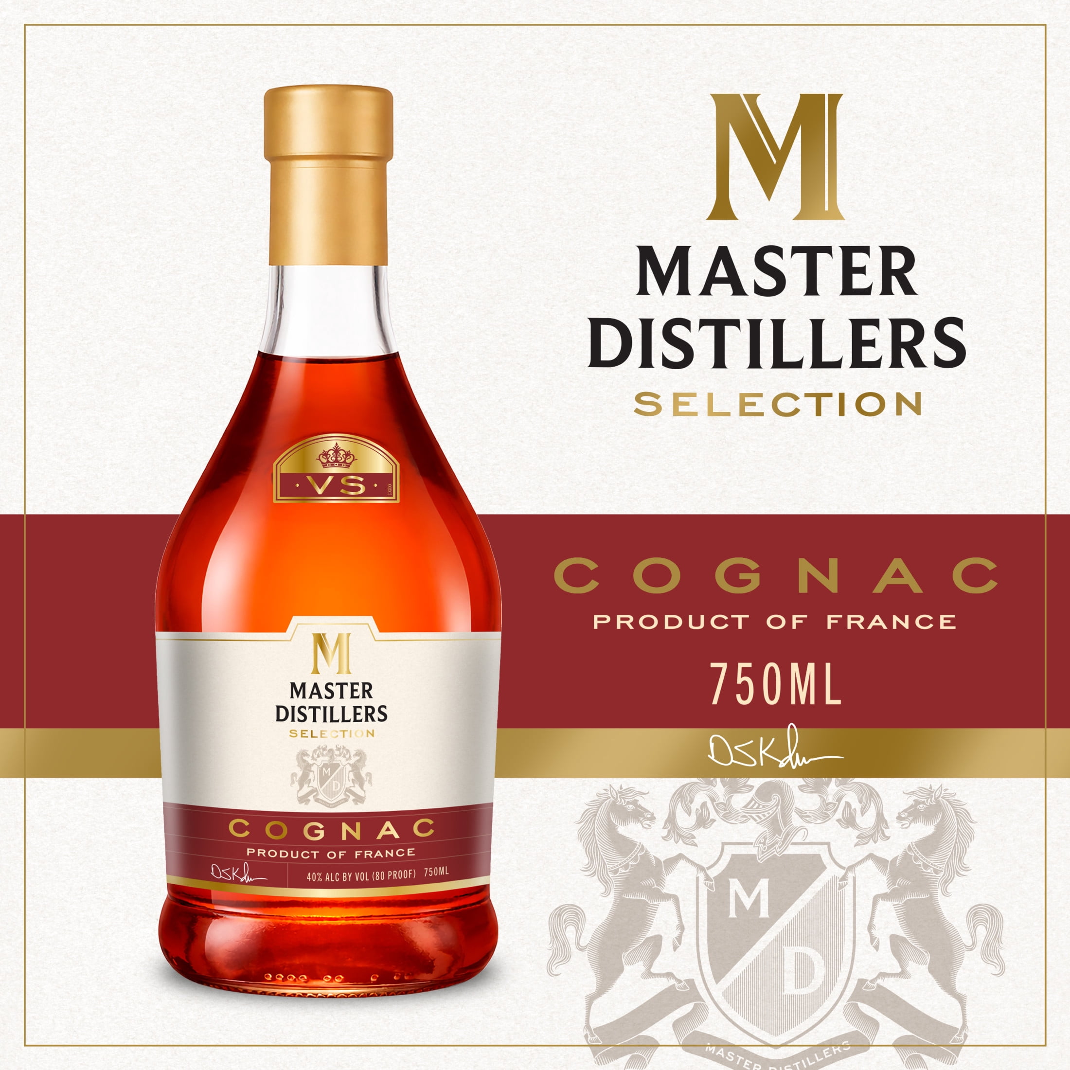 Masters Distillers Cognac, 750ml 80 Proof