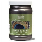6 oz Modern Masters ME164 Flash Gold Metallic Paint Collection Water-Based Decorative Metallic Paint