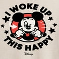 thumbnail image 3 of Disney - I Woke Up This Happy - Juniors Ideal T-Shirt, 3 of 5