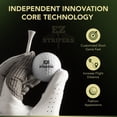 thumbnail image 2 of Pelotas de golf EZ Stripers de alta durabilidad, paquete de 45, 2 of 4