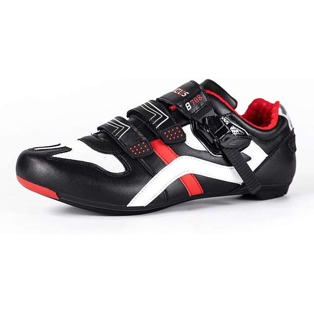 BUCKLOS Mens Bike Shoes , Cycling Shoes Compatible with Peloton