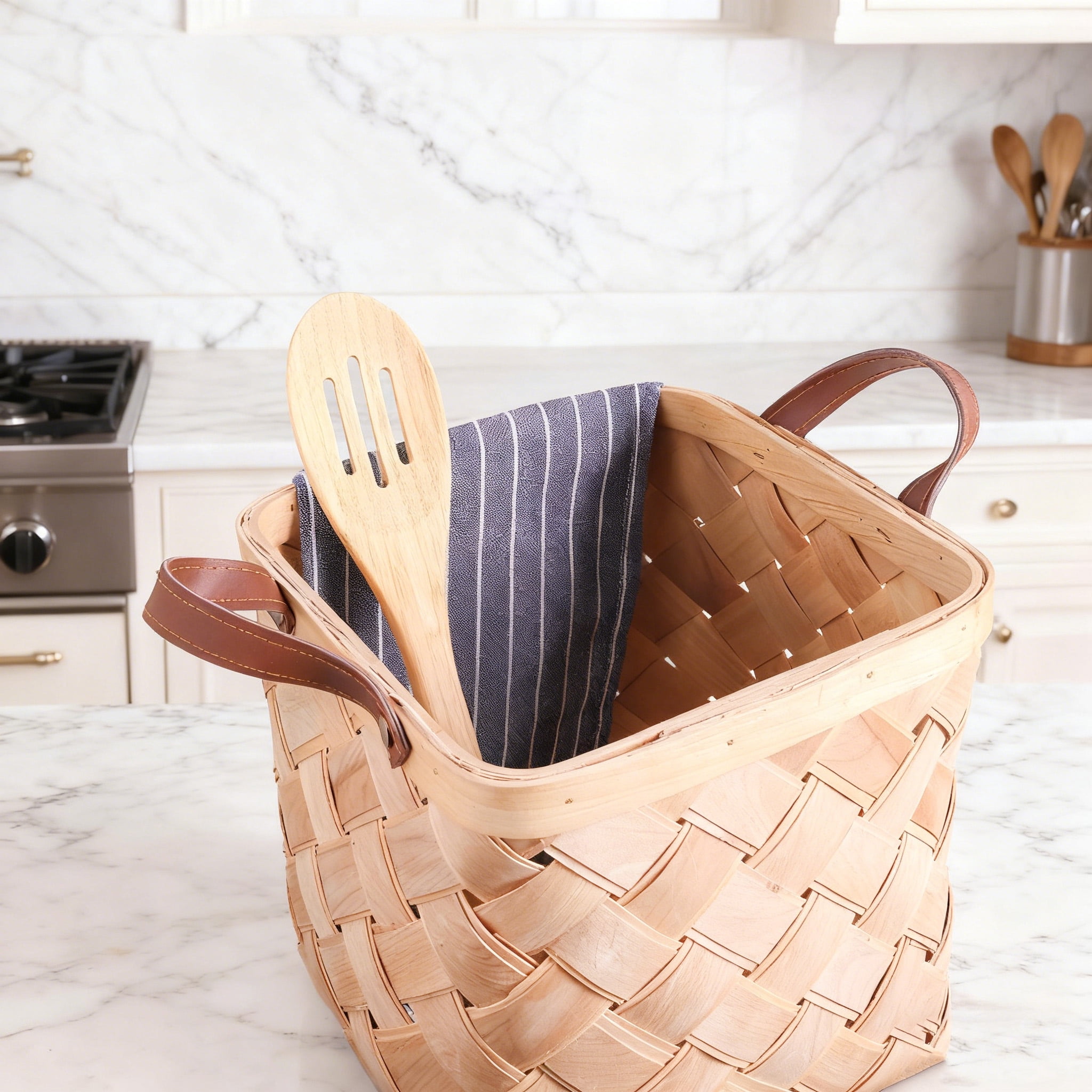 Mainstays 13" Bamboo Slotted Kitchen Spoon