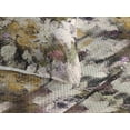 thumbnail image 3 of Ambesonne Floral Quilted Bedspread Set 3 Pcs, Grungy Art Painting Print, Twin, Champagne Amber and Brown, 3 of 4