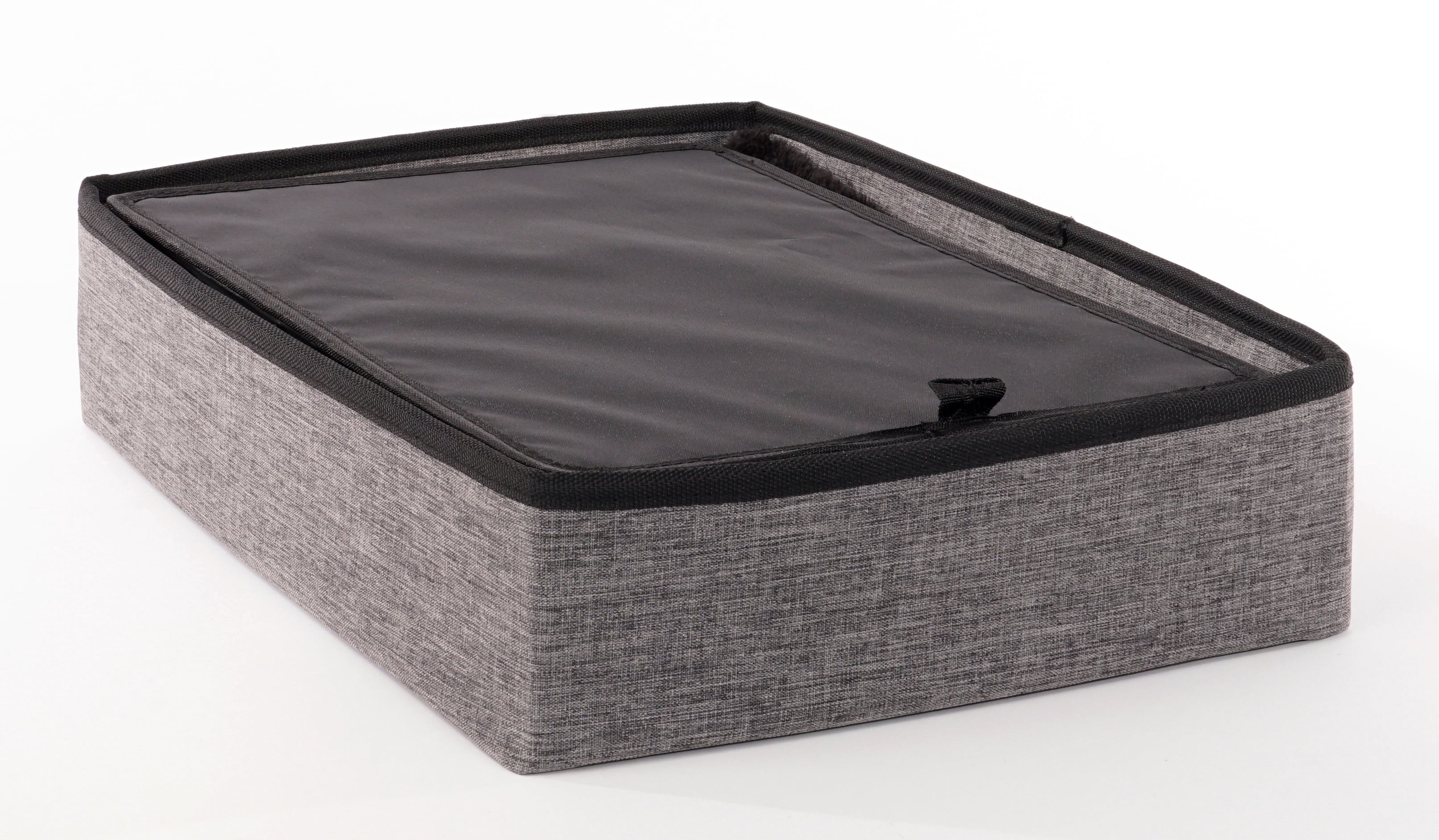 Precious Tails HomeBase Rectangular 2-Tier Collapsible Pet Cat Cave Bed, Item Weight 4 lb