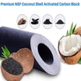 thumbnail image 3 of Carbon Water Filter 10-Inch Standard Whole House Carbon Wrap Sediment Odor Replacement Filter 5 Micrometres, 3 of 6