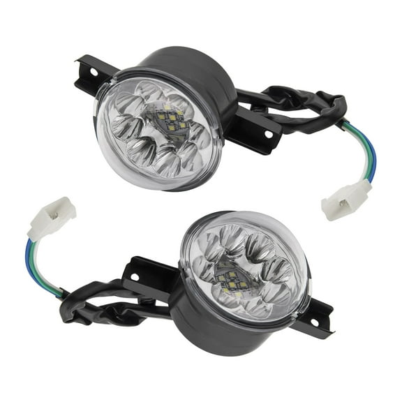 2Pcs 12V LED ATV Front Headlight 125Cc 150Cc 250Cc 300Cc Headlights for Chinese JCL Baja Kazuma Roketa