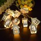 thumbnail image 4 of Guirnalda de luces LED para decoración de mesa, guirnalda de madera de 2M con USB y batería para navidad, boda, fiesta, dormitorio, 4 of 4