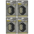 thumbnail image 2 of Niche Front Rear Brake Pad Set for Arctic Cat 1000 TRV Organic ATV 4 Pack 519-KPA2205D, 2 of 6