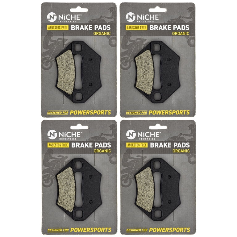 Caltric Front Semi-Metallic Brake Pads For Arctic Cat 700 Mudpro 4X4 Ltd (2011-2016)