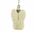 thumbnail image 3 of Ganz 4-Pc Ceramic Snowmen Set - 4 Ornaments 1.75 Inch, Ceramic - Wreath Angel Wings Sb000009, 3 of 4
