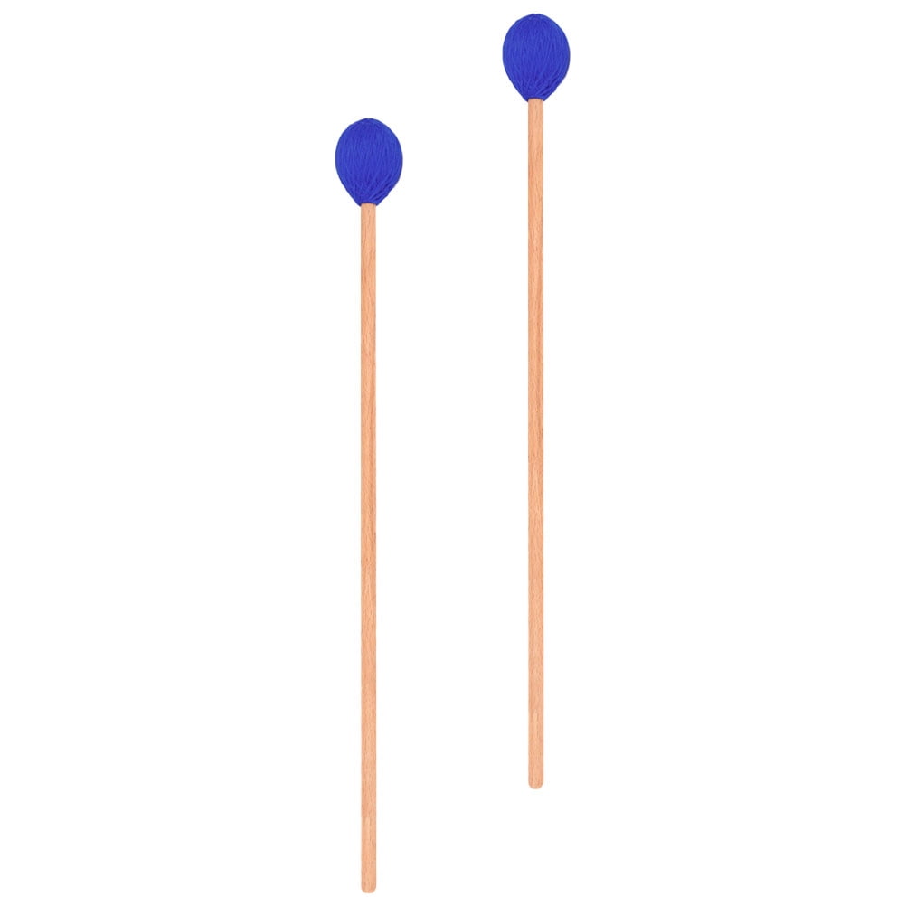 FESTFENDS Percussion Sticks Blue Wool Acrylic 1 Pair 16.5x1.4x1.4in