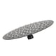 thumbnail image 2 of Shower Head Bath Black High Pressure Rain Replacement Round Swivel Ball, 2 of 10