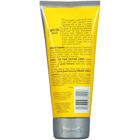 Got2b Glued Styling Spiking Hair Glue 6 Ounce
