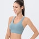 thumbnail image 4 of Brasier Sujetador Deportivo de Talla Grande para Mujer, con Tirantes Ajustables En La Parte Delantera, sin Aros, para Entrenamiento, Yoga, Running y Atletismo. Mediana, 4 of 5