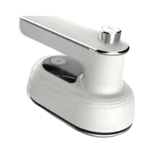 Cateissary Vaporizador de planchado eléctrico con mango Máquina de ropa de vapor con almohadilla de silicona Suministros de limpieza para el hogar Blanco Enchufe de EE. UU.