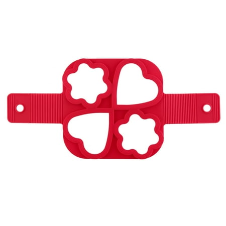 

Xinqinghao Holes Make Easy To Fast Four Fantastic Cooking Pancakes DIY Tool Way Kitchenï¼Dining Bar Red