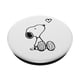 thumbnail image 2 of PopSockets Adhesivo PopGrip Diseño Snoopy Corazón Amor y Risas, 2 of 6