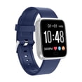 thumbnail image 1 of Reloj inteligente rastreador de ejercicios con frecuencia cardíaca y detector de presión arterial, compatible con Bluetooth, pulsera para dormir a prueba de agua, azul Sweethay EL000918-01B, 1 of 2