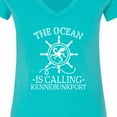 thumbnail image 4 of Inktastic Kennebunkport Maine Women's V-Neck T-Shirt, 4 of 5
