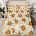thumbnail image 2 of Castle Fairy Floral Daisy Bed Sheets for Female Men,Exotic Style King Sheets, 2 of 7