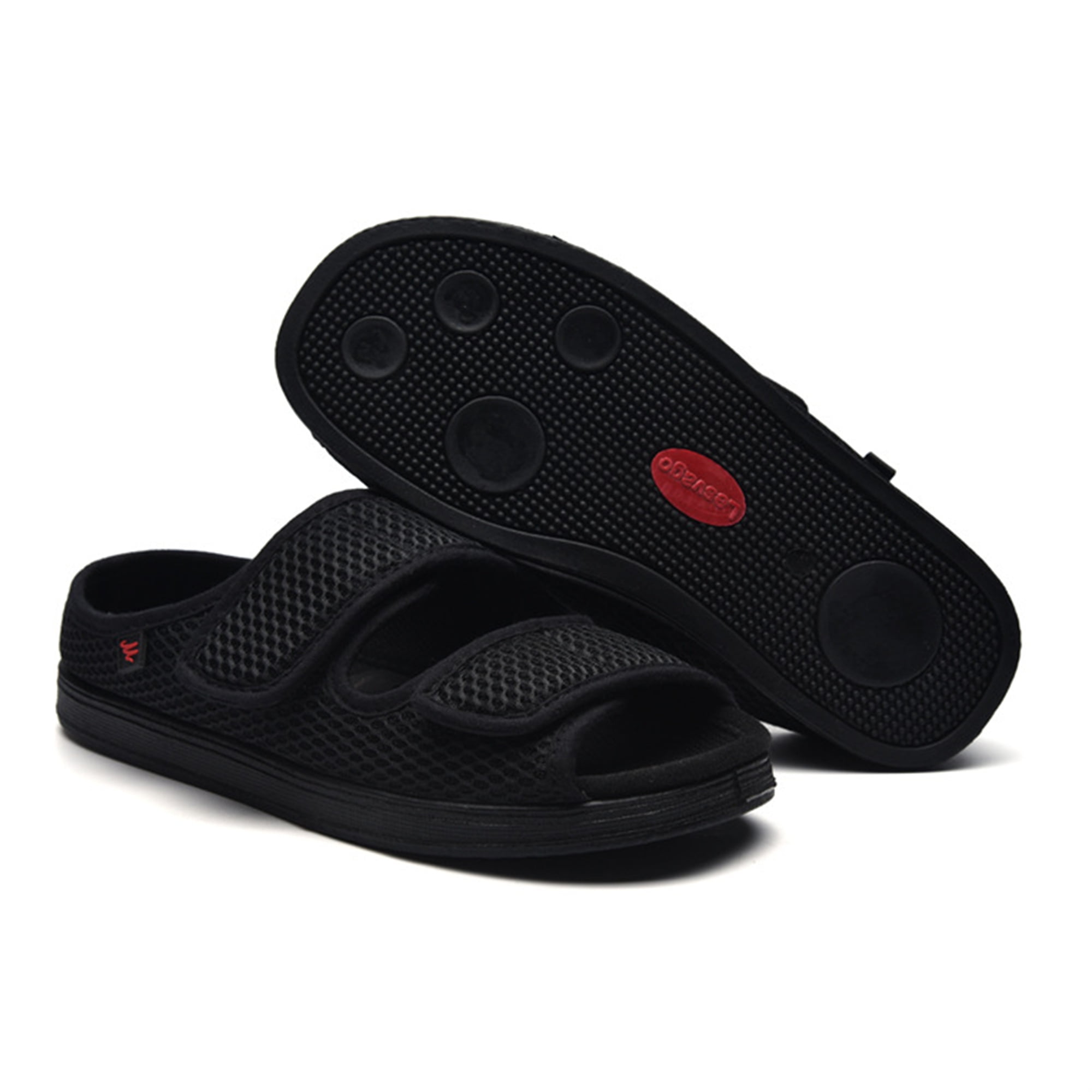YOURDIARY Men Women Diabetic Sandals Open Toe Extra Wide Shoes for Edema Arthritis Swollen feet