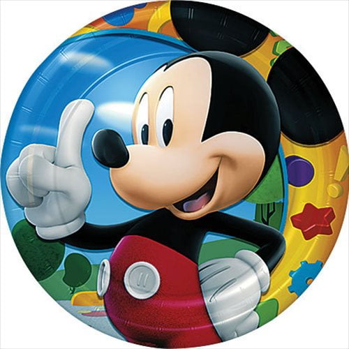 Mickey Mouse Clubhouse Small Paper Plates (8ct) - Walmart.com