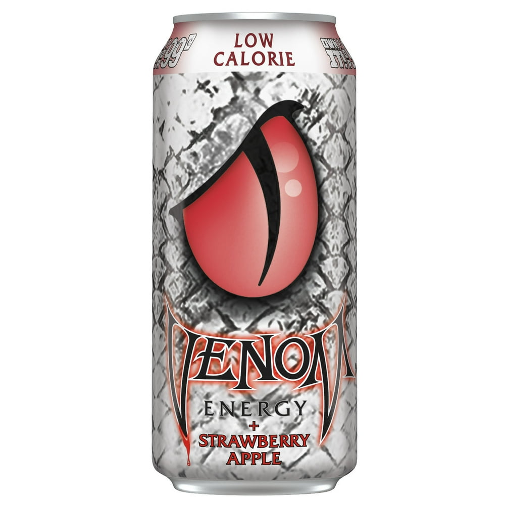 Venom Strawberry Apple Energy Drink, 16 Fl. Oz.