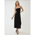 thumbnail image 4 of Bodycon Maxi Dress with Side Slit, 4 of 5