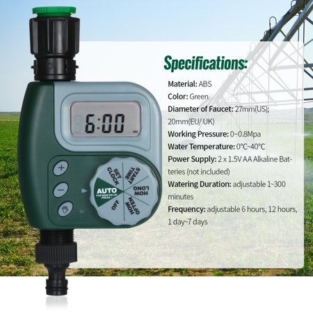 Automatic Water Timer Outdoor Garden Irrigation Controller 1