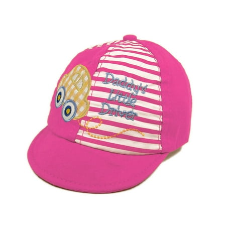 

Infant Toddler Unisex Baby s Daddy s Little Driver Canvas Cap