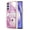 Purple, variant on TECH CIRCLE Stylish Case for Samsung Galaxy A24 4G (6.5") - Premium TPU/PU Leather Phone Case [Built-in Wallet Feature] Lightweight Cute Marble Durable Cover, Colorful