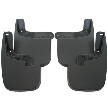 Red Hound Auto Heavy Duty Molded Mud Flaps Compatible with 2015-2020 Chevy Colorado & GMC Canyon (w/o Flares/Cladding) Front Rear 4 Piece set Guards Splash 22958431 23278169