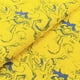thumbnail image 2 of Tela SINGER de Algodón Estampado Amarillo y Azul por Metro, 2 of 6