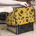 thumbnail image 7 of Yiaed Bees and Sunflowers Print Two Slice Bread Machine Cover, Universal Size Kitchen Appliance Cover for Bread Machine,Bread Machine Cover, 7 of 7