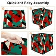 thumbnail image 4 of Palestine Foldable Organizer Bins Storage Containers Storage Bin with Handle, 10.8"x10.5"x10.6", Large Capacity, 4 of 6