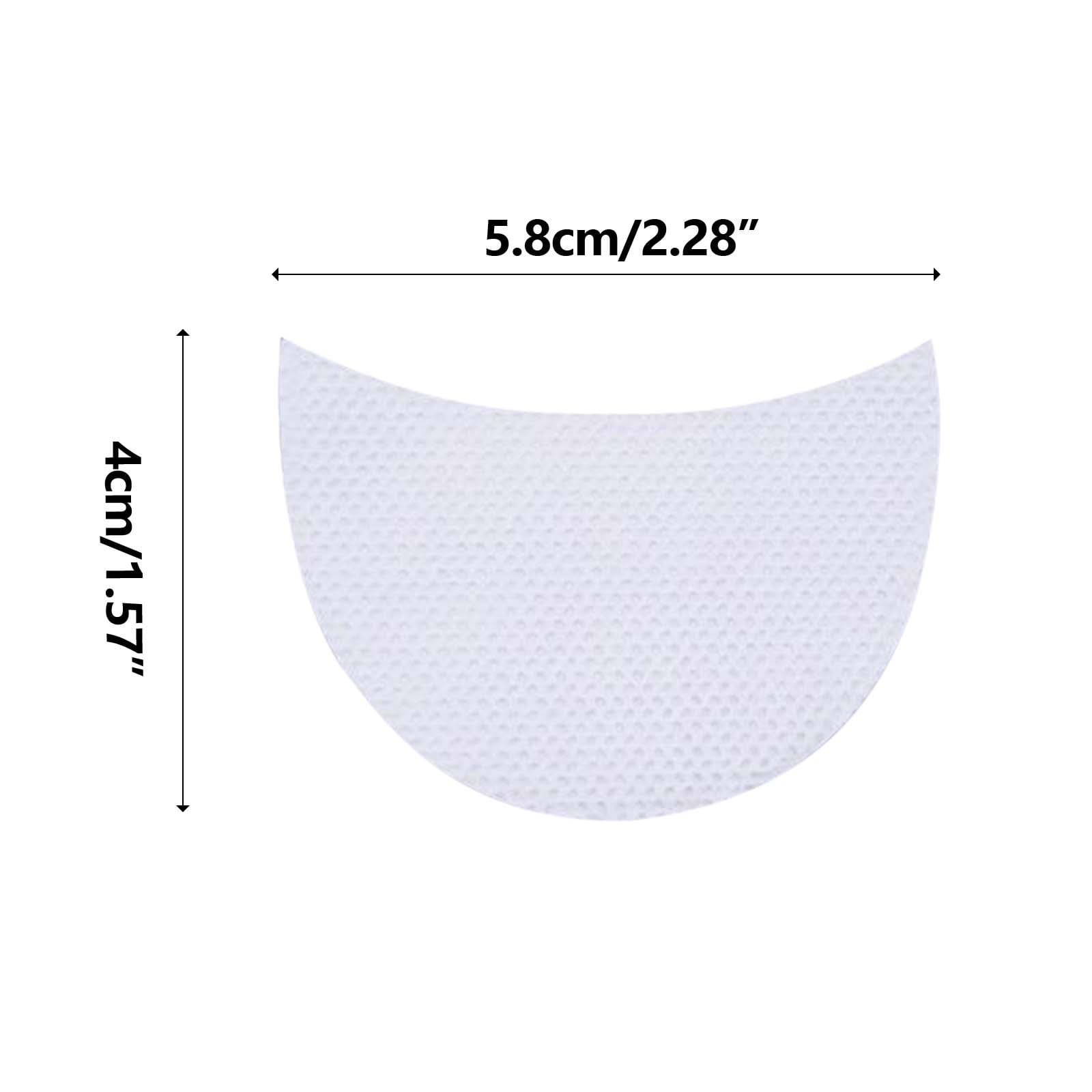 Kehuo 20pcs Eyeshadow Shield Lint Free Eyeshadow Stencil Gel Pad Under