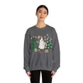 thumbnail image 4 of Badminton Christmas Tree Sweatshirt, Gift for Badminton Lover, 4 of 4
