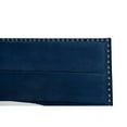thumbnail image 4 of Tamira Glam Navy Blue Velvet Fabric Upholstered Twin Size Panel Bed, 4 of 5