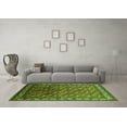 thumbnail image 3 of Ahgly Company Indoor Rectangle Oriental Green Industrial Area Rugs, 2' x 5', 3 of 4