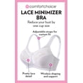 thumbnail image 3 of Comfort Choice Women's Plus Size Lace Minimizer Bra, 3 of 6