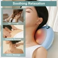 thumbnail image 6 of Shiatsu Back and Neck Massager,Gifts for Women Men Mom Dad - Back Massager Deep Tissue Kneading Neck Massage with Heat,3D Electric Pillow, 6 of 8