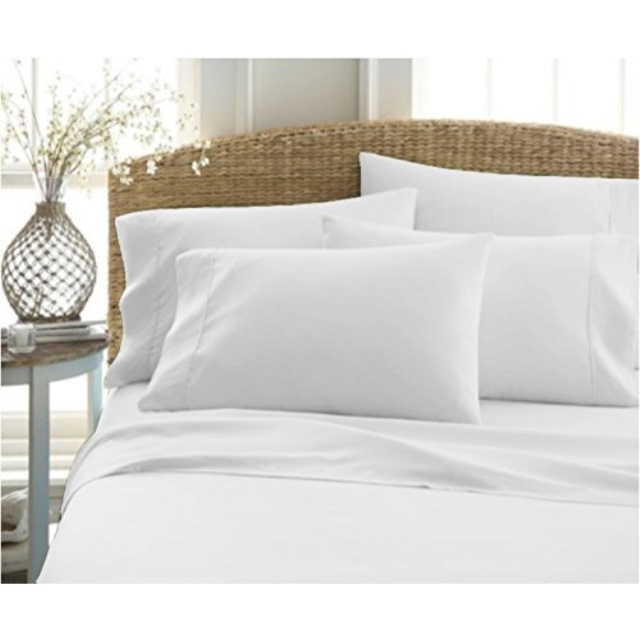 Three Quarter Size Sheets Luxurious Soft Egyptian Cotton 4Piece Sheet Set For Three Quarter Size