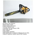 thumbnail image 2 of DJZ 20 Inch Gas Chainsaw 63 2 Cycle 2800w 8500 Rpm Portable Chainsaw Yellow, 2 of 13
