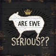 thumbnail image 2 of Great Art Now Are Ewe Serious by Jennifer Pugh, Canvas Wall Art, 24W x 24H, 2 of 2