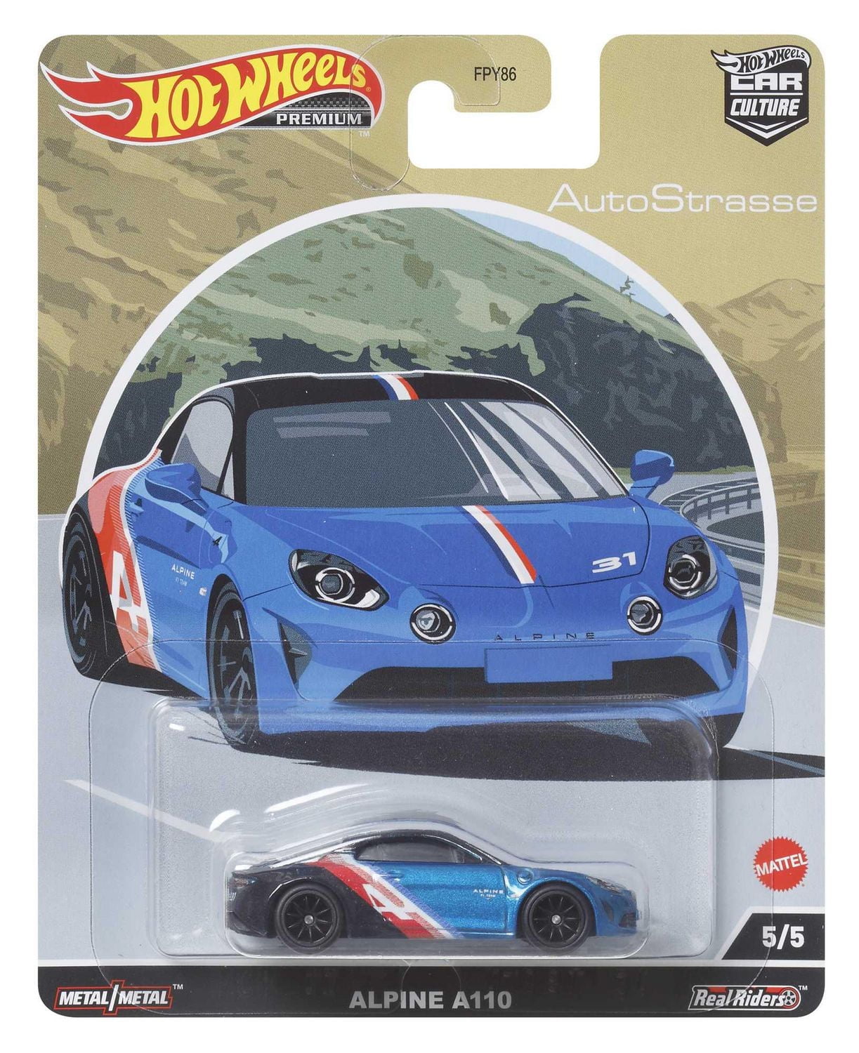 Hot Wheels Car Culture Circuit Legends Véhicule Alpine A110 3 ans et plus