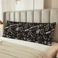 thumbnail image 2 of Fotbe Wine Seamless Funda para Almohada Corporal con Diseño, Funda de Microfibra Ultrasuave de 20x54 Pulgadas, Ropa de Cama Elegante, 2 of 7